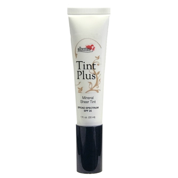 A tube of face cream with a black cap.