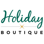 A holiday boutique logo